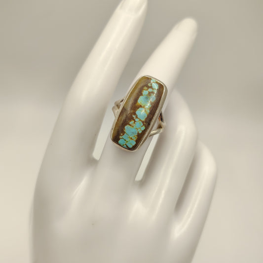 No 8 Turquoise Ring
