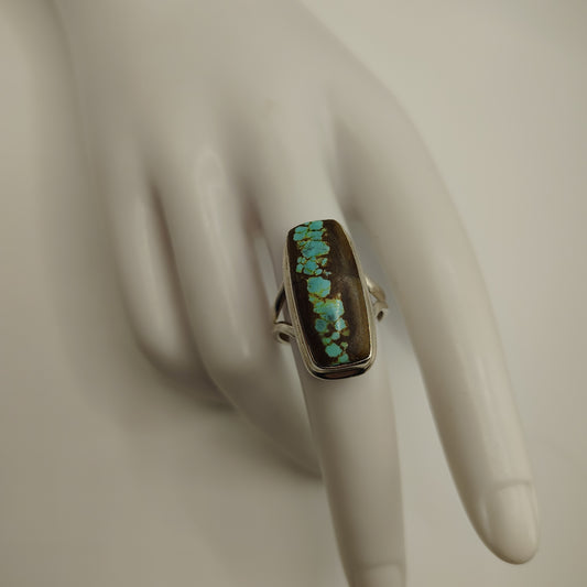 No 8 Turquoise Ring
